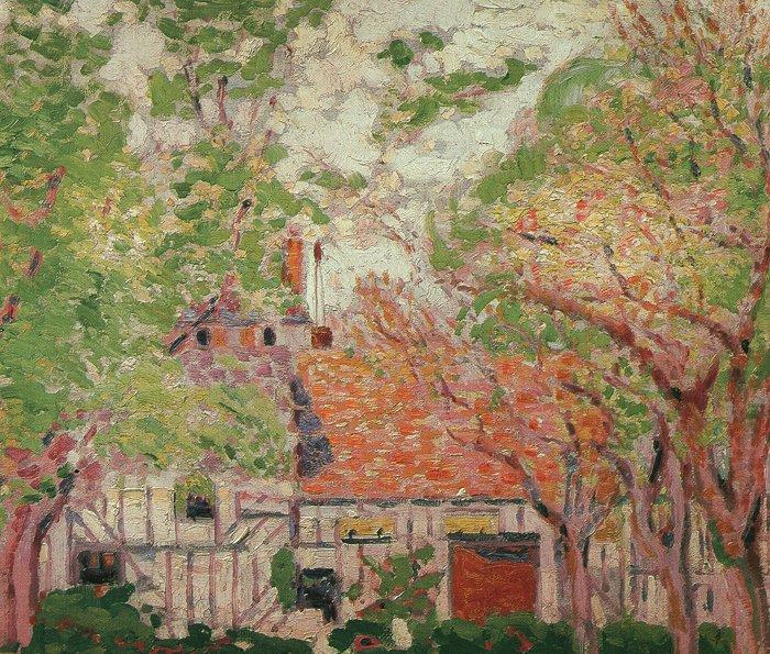 White House with Trees, William Schumacher